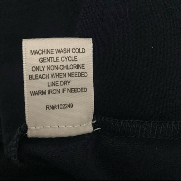 Skies Are Blue Sylvie Floral Embroidered Faux Wrap Knit Dress Womens Size S - Picture 10 of 11